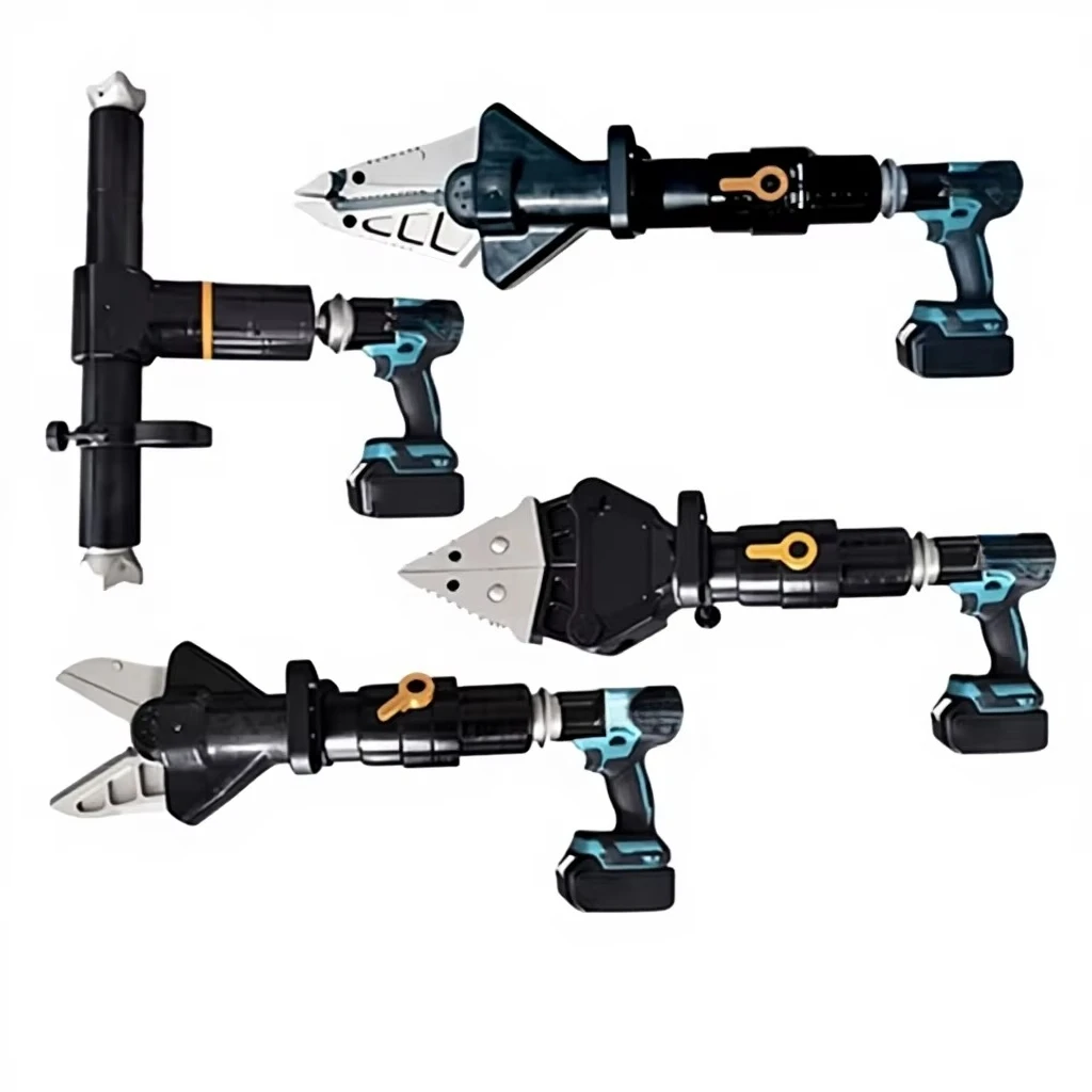 Portable Electric Hydraulic Rescue Tool Lithium Shear Cutter Cut-and-Spread Expander Bidirectional Jacking Device Model