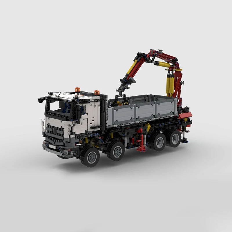 

2981pcs MOC Rear Crane Mk1 Technical Expert Builder Model Building Blocks Creative Display Gift Collectible Decor Kids Premium