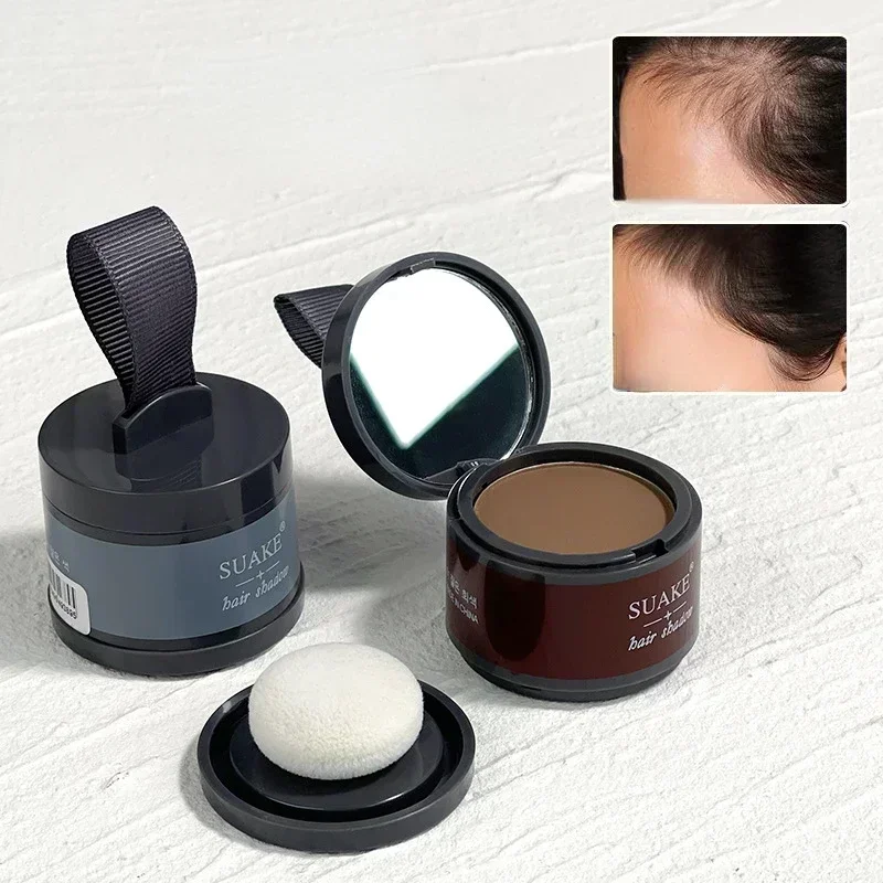 4 Colors Hair Line Powder Instantly Black Brown Root Cover Up Hair Coverag Paint Repair Fill in Hair Shadow Color Mixer