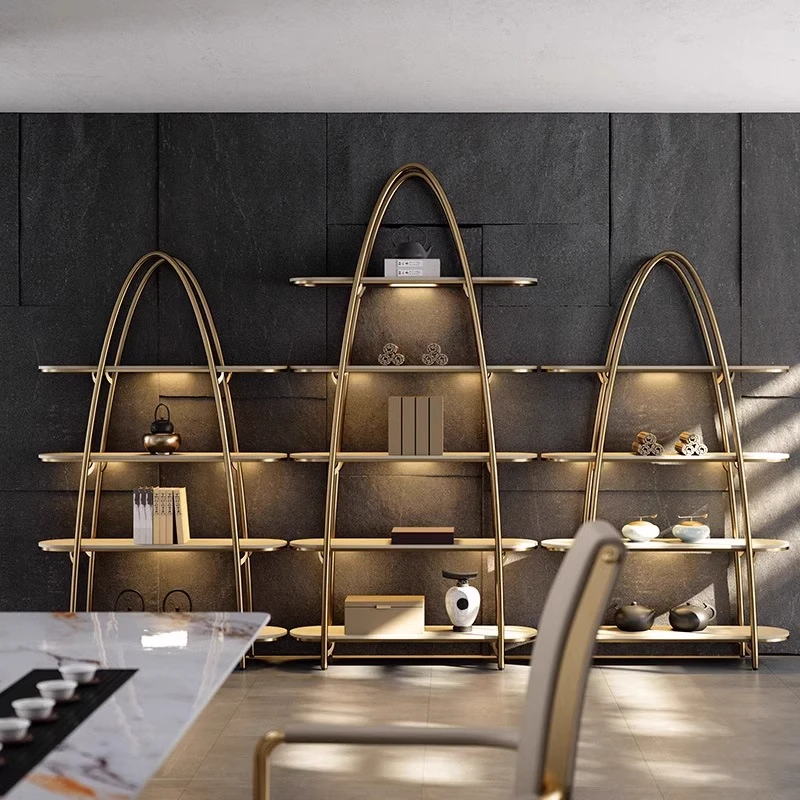 Art Office Bookcases Standing Metal Display Story Personalized English Bookcases Open Aesthetic Estante Livros Unique Furniture