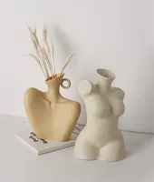 Creative Flower Vase Living Room - Ceramic Flower Pot Decoration 12