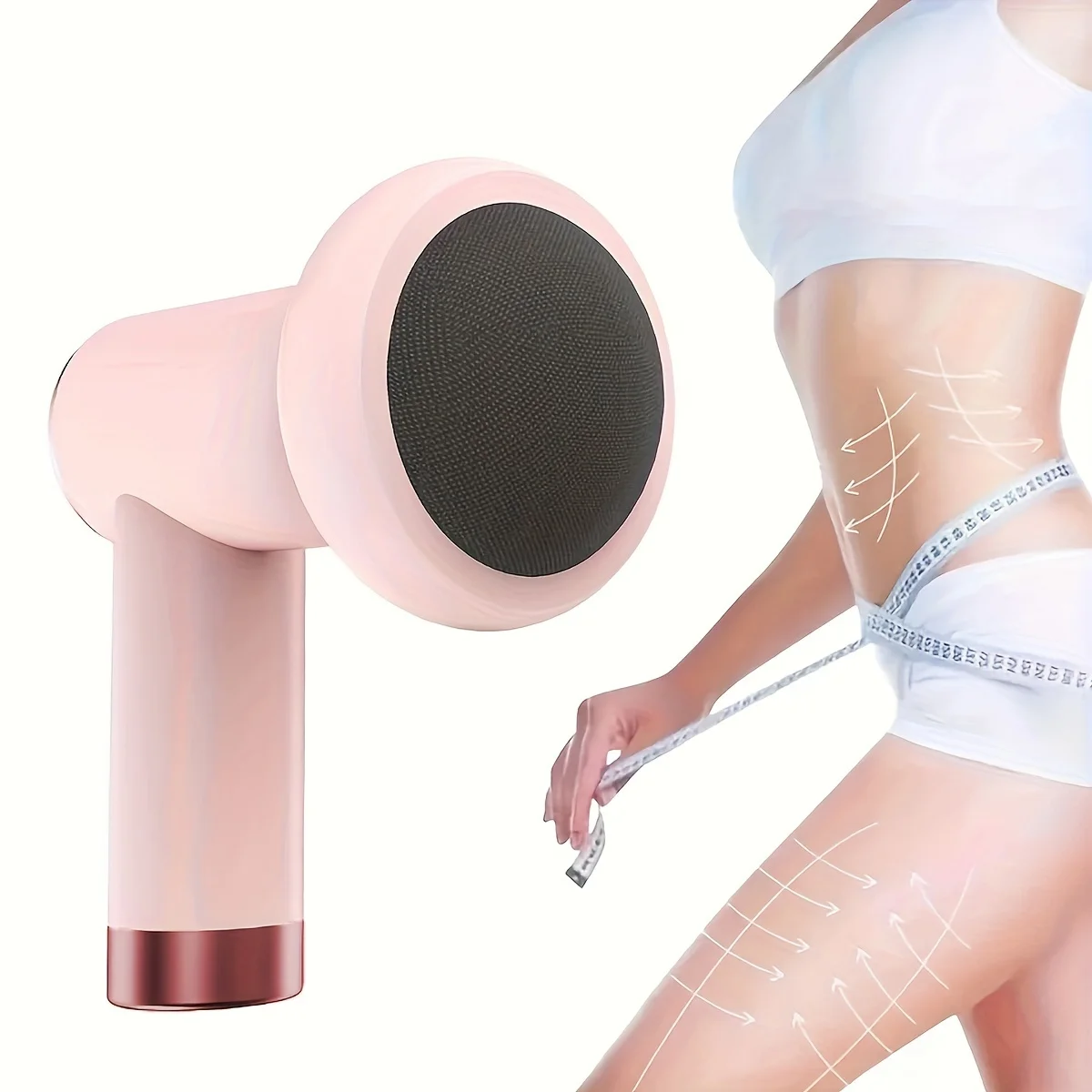 

Deep Rolling Massager Electric Full Body Massager Wireless Charger Handheld Portable Massager Neck Waist Shoulder Kneading