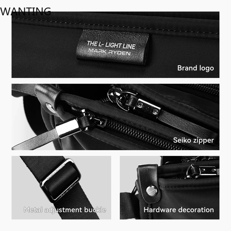 Mark Ryden – sac messager de voyage de luxe de styliste pour Ipad et Console de jeu de 7.9 pouces