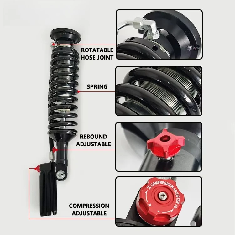 GDST Car Accessories Custom 4x4 Lift Kit Off Road Vehicle Coilover Shock Absorber for  Wrangler TJ Standard OEM ODM 1 Set