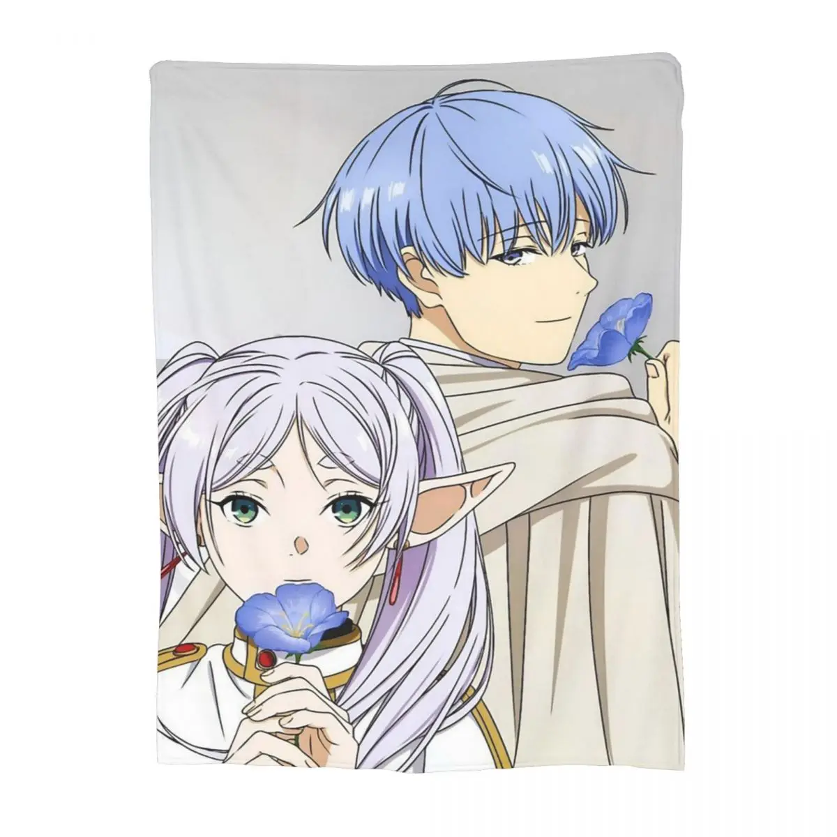 

Одеяло Sousou No Frieren, мягкое теплое фланелевое одеяло, покрывало для кровати, гостиной, пикника, путешествия, домашний диван