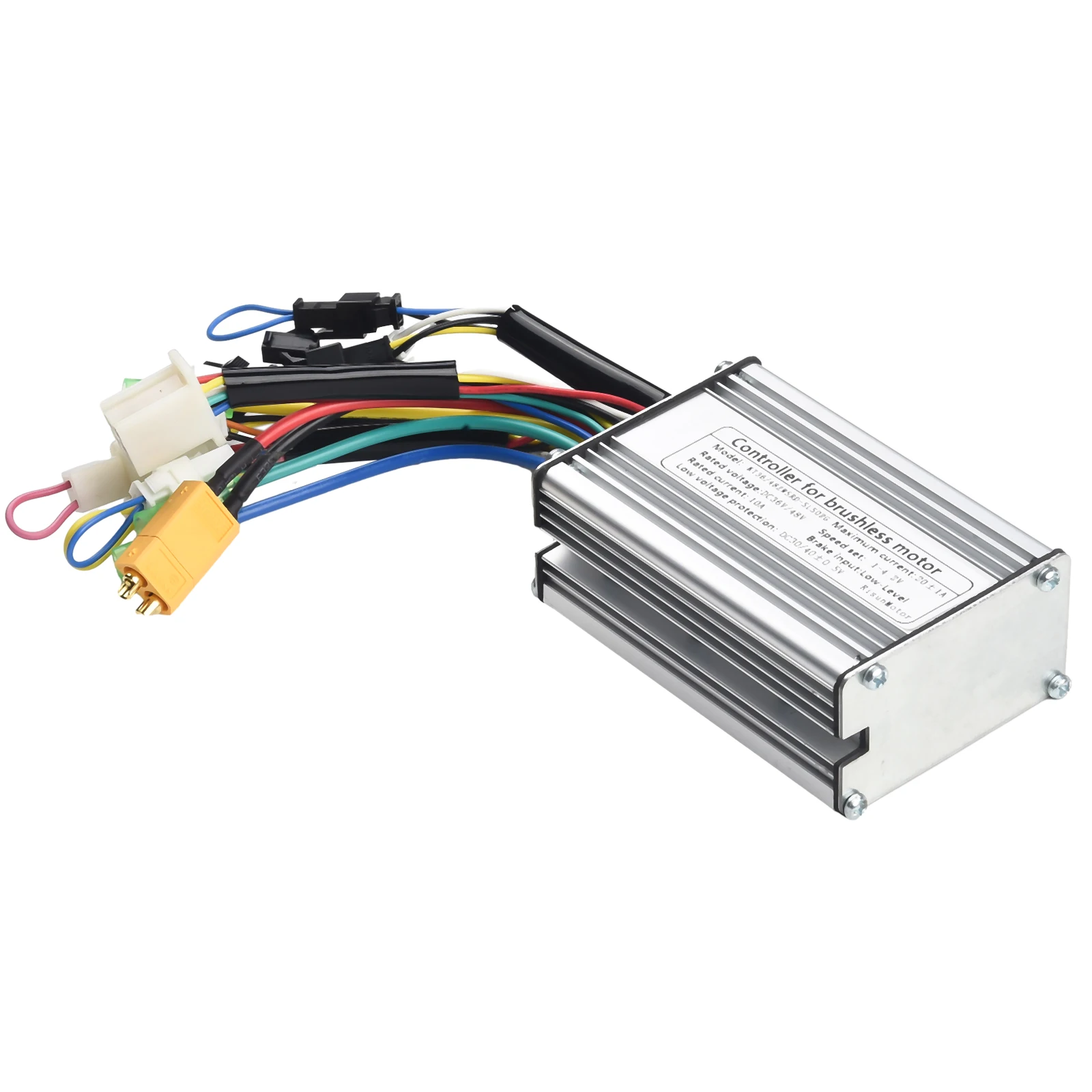 

Улучшенная эффективность и расширенный пробег с контроллером 6Mosfet 2436 В 25035 Вт для бесщеточного прямоугольного двигателя Ebike