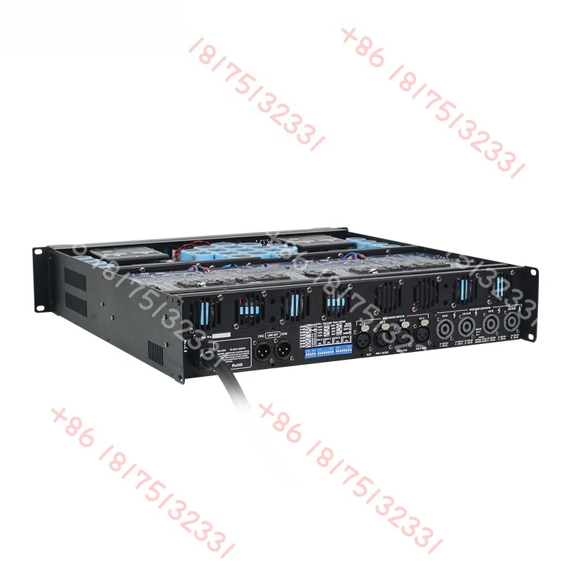DS-20Q Power Amplifier Class Td 4 Channel 2U Subwoofer 5000 Watts Power Amplifier