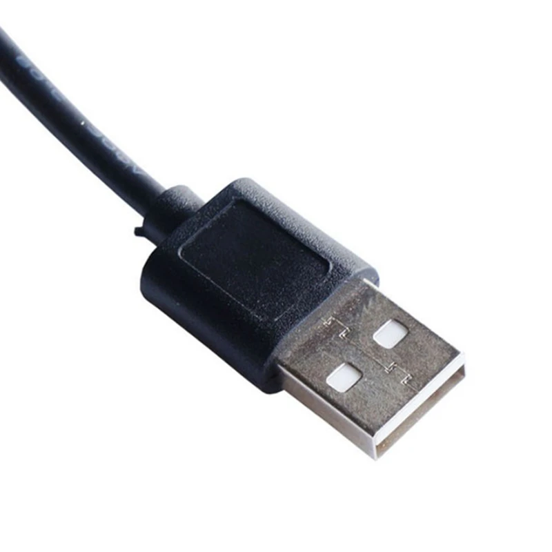 Cable de ventilador de CPU USB a computadora, adaptador de ventilador de 4 pines, 5V, 50CM, Conector de Cable de alimentación de ventilador de computadora