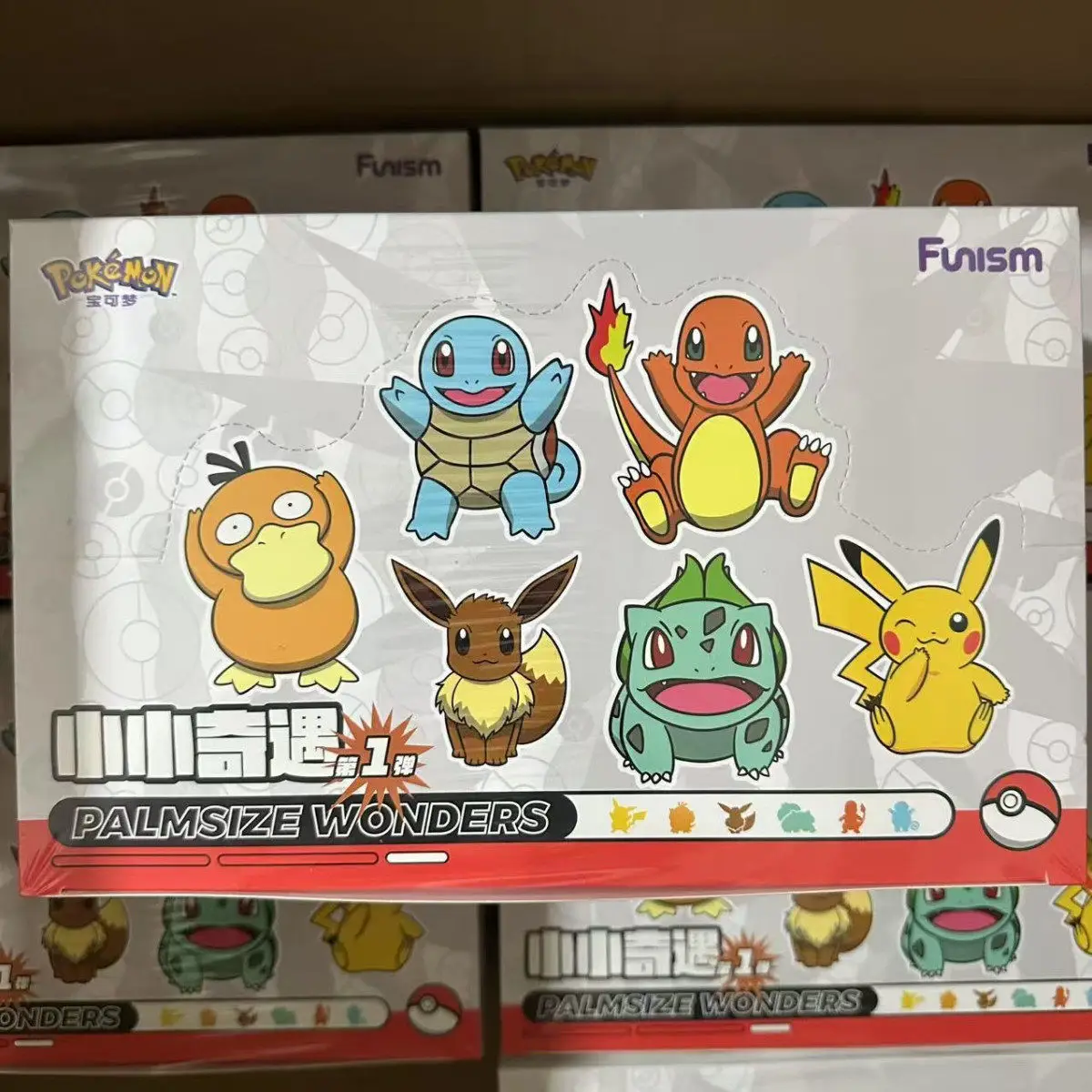 

Коллекционная мини-фигурка Funism Pokémon Palmsize Wonders Series Vol.1: Пикачу, Бульбазавр, Сквиртл, Иви, Псайдак — милая мини-фигурка в закрытой коробке (слепая коробка)