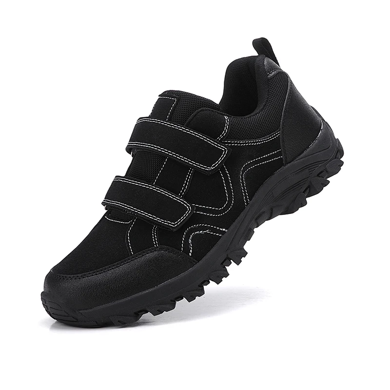 Autumn Winter Men's Waterproof Hiking Shoes Outdoor Jogging Sports Shoes Wear-Resistant Women's Lace-Up Hiking Tactical Shoes