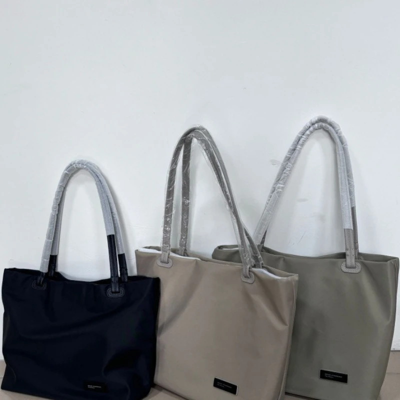 جديد قطعتين مجموعة حمل حقيبة عارضة أزياء حقيبة كتف حقيبة يد بسيطة سعة كبيرة فئة حقيبة حقائب كروسبودي للنساء #3