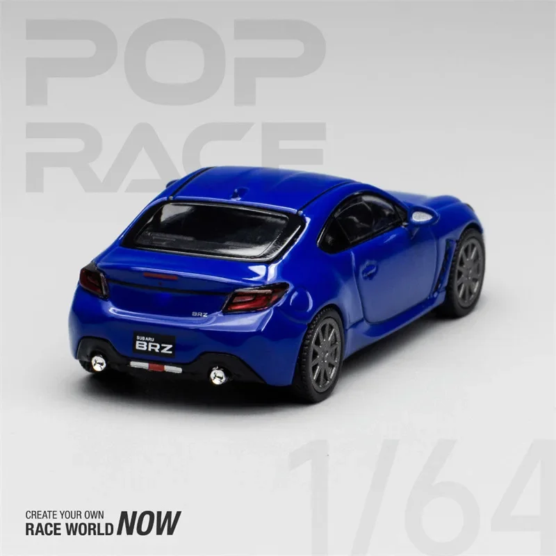 POP RACE 1:64 BRZ Sapphire BLUE รถโมเดลเหล็ก