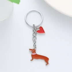 Dachshund Dog And Koki Necklaces For Women Metal Gold Plated Sausage Dog Animal Puppy Dog Necklace