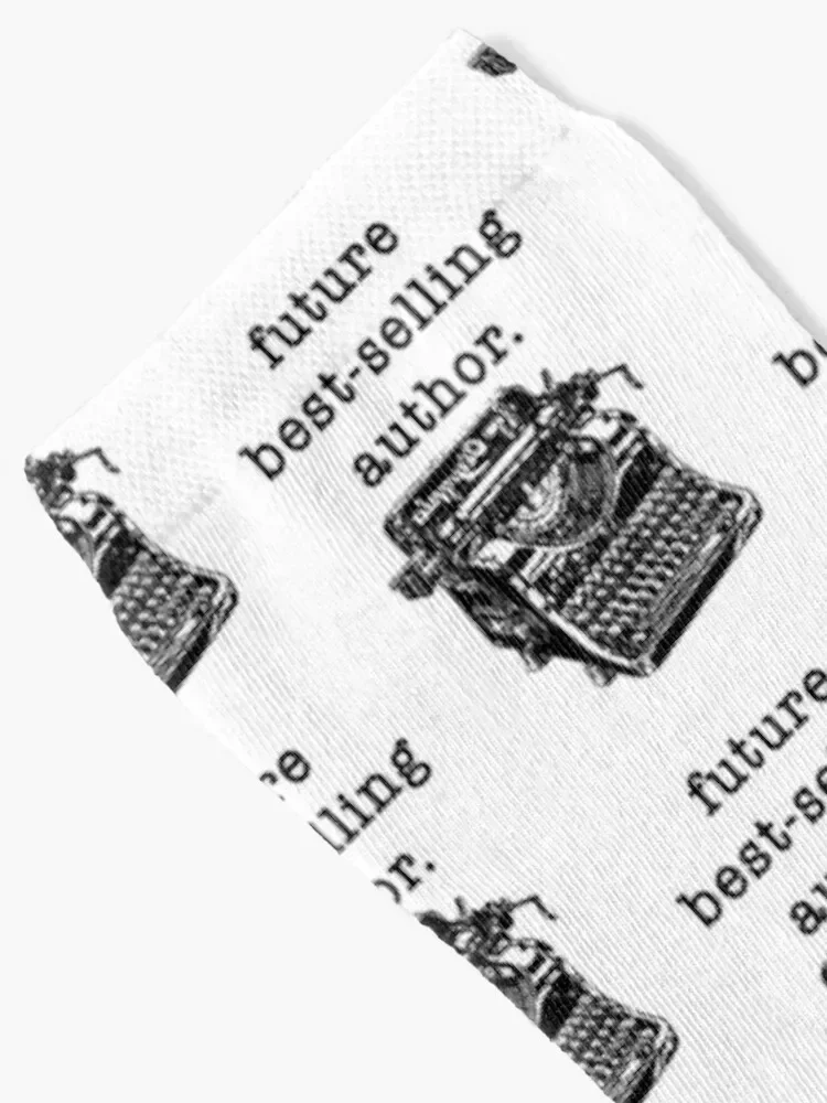 Future bestselling author, Writer Sticker, Writing, Writers Block, Writer, Writer Gift, Writer Gifts, Write Lover, Gift fo Socks