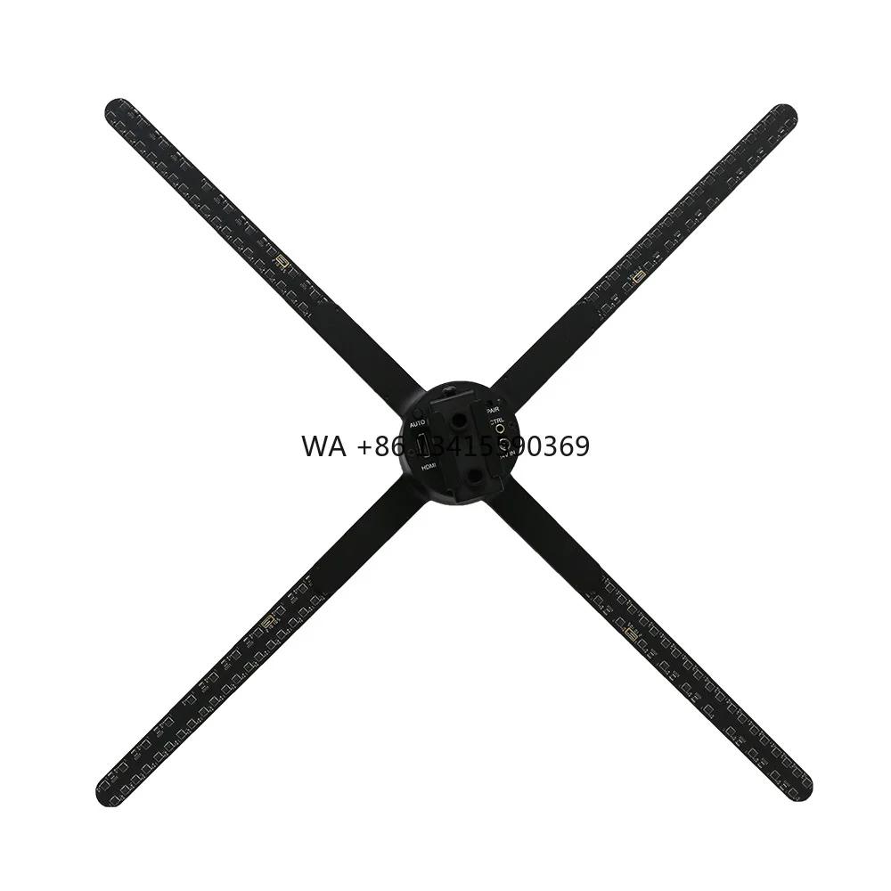 

65cm HDMI-Synchronization 3D Holographic Projector Fan Indoor Education Medical Treatment OEM Supplier for Interactive PC