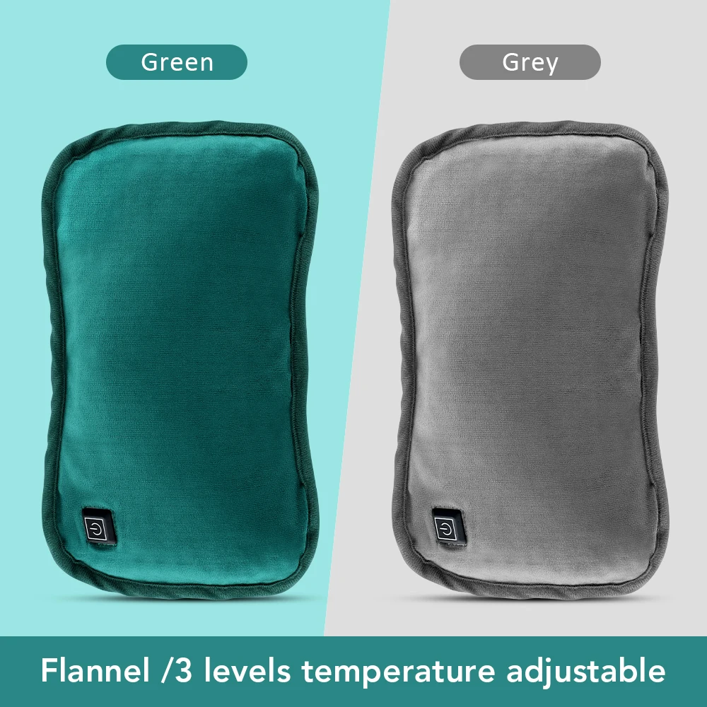 Hand Warmer Electric Heating Pad Flannel Heat Explosion-Proof Warm Bag Winter Sleeping Pillow Pack Reusable Winter Handwarmer