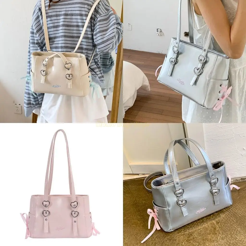 

X90D PU Leather Crossbody Bag for Women Large Capacity Shoulder Bag Trendy Backpack