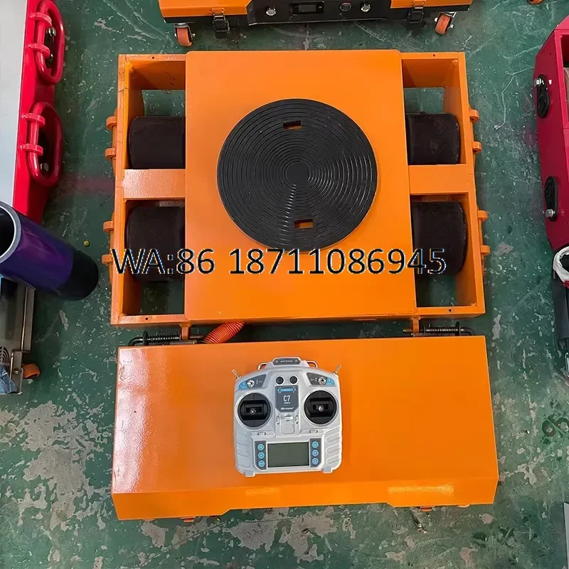 for Up to 30t Battery Powered Remote Control Skates Mover Dolly Set