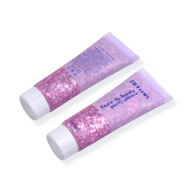 Heallor-purpurina multifuncional portátil para ojos, Gel para uñas, cuerpo, cara, Flash artístico, lentejuelas sueltas, crema, Festival, decoración