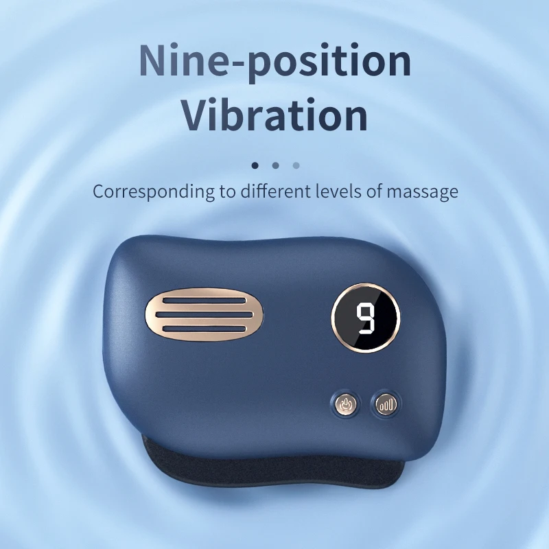 USB Electric Guasha Massager Hot Stone Heating Vibration Scraping Board Neck Back Massage Face Skin Gua Sha Facial Lifting Tools