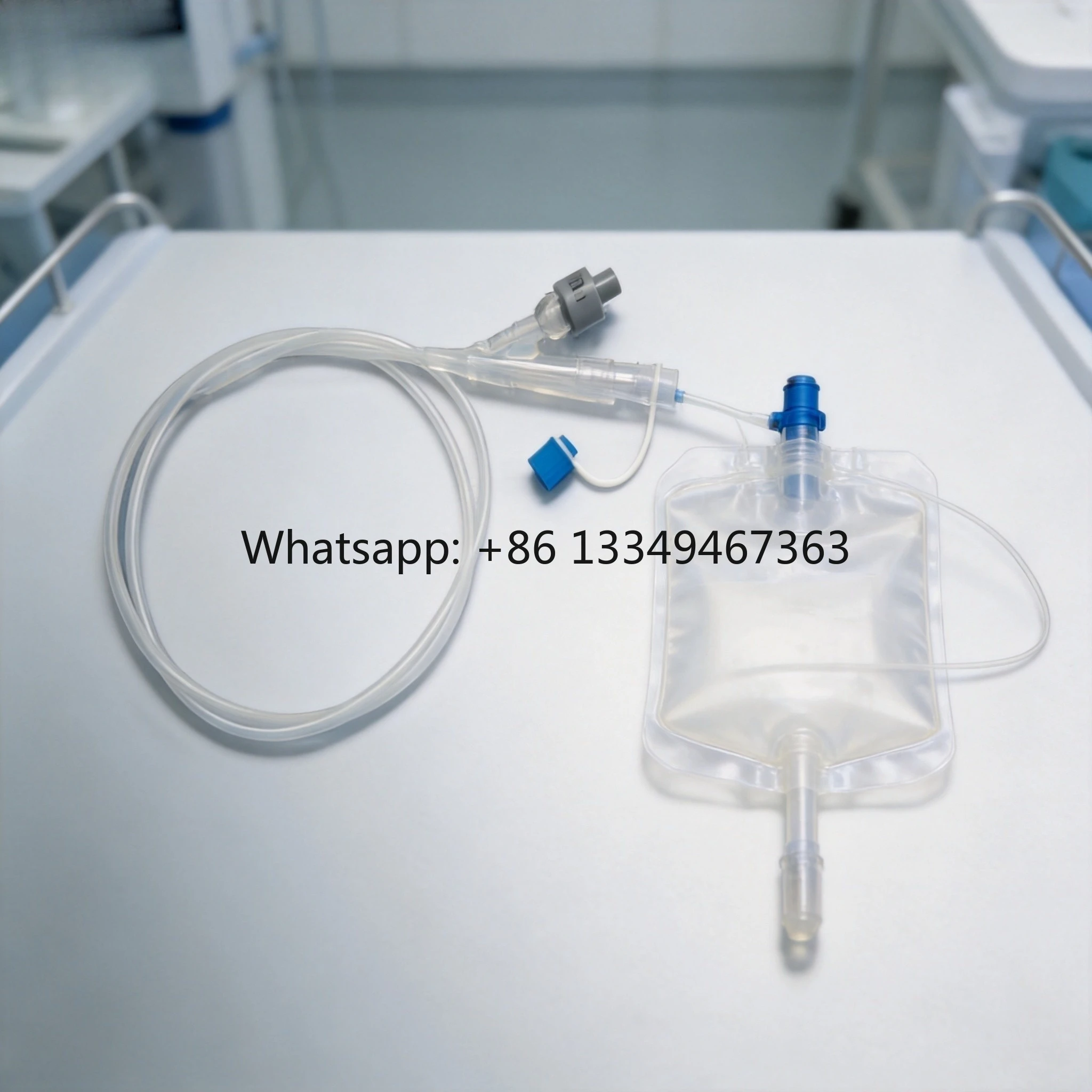 10Fr Veterinary Silicone Double-Lumen Urinary Catheter Soft Foley Catheter for Dogs Disposable Veterinary