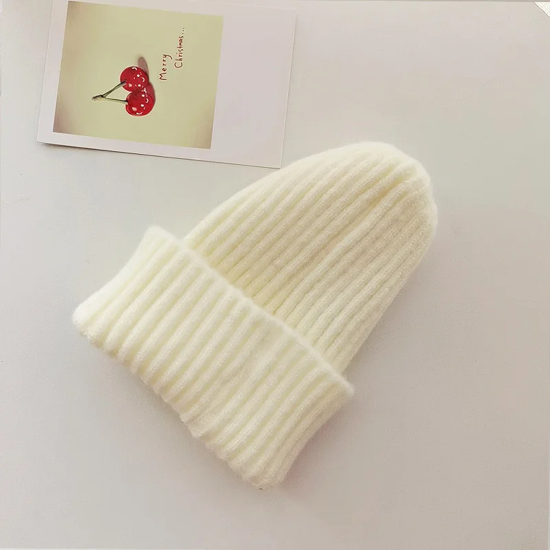 Gorro de malha infantil infantil, recém-nascido, bebê, malha, meninos, meninas, crianças, quente, outono, inverno, 1-6 anos