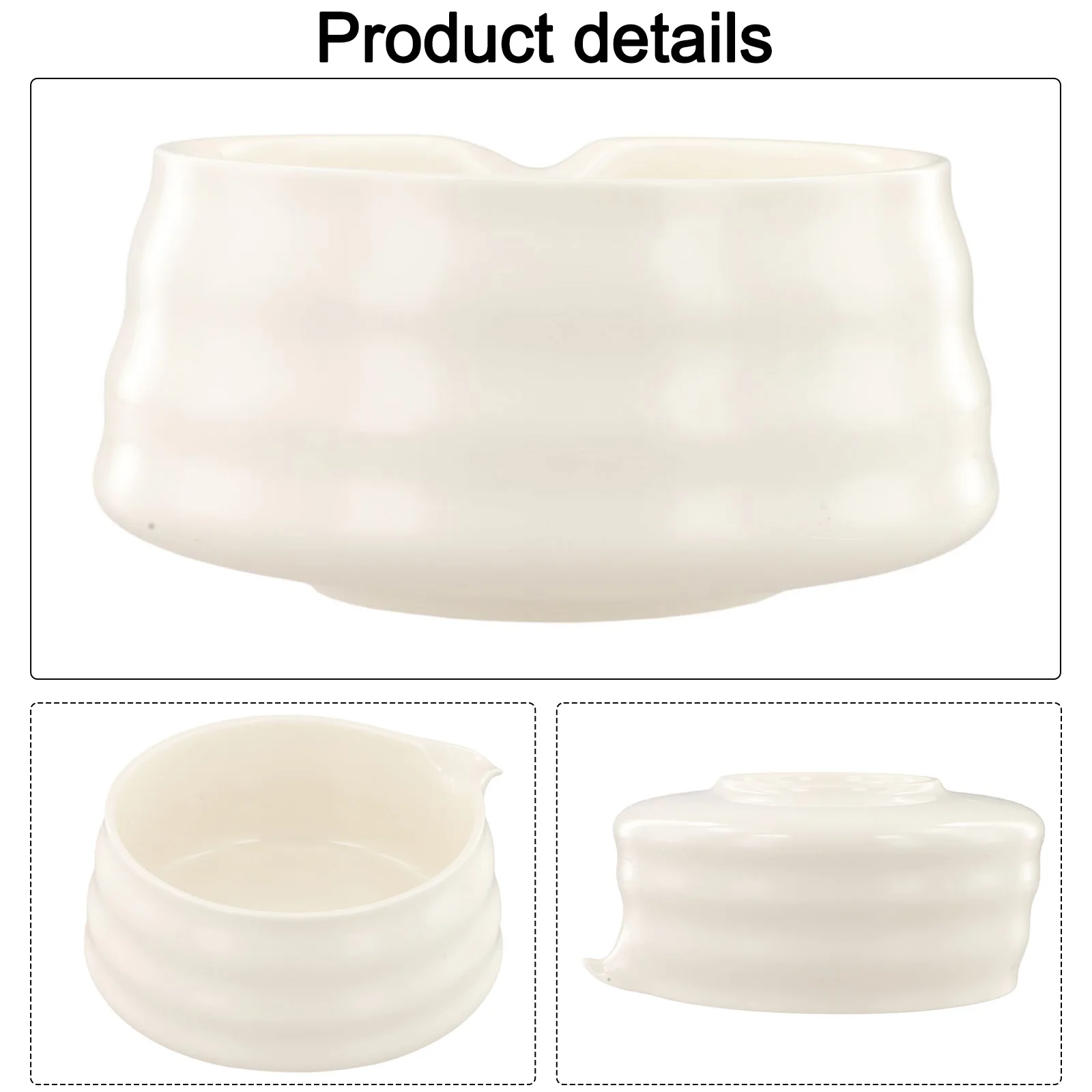 Japanese Style Handcrafted Matcha Bowl Featuring Pouring Spout Crafted from Earthenware for Authentic For Tea Preparation