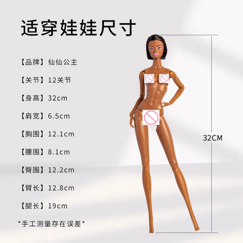 Conjunto de Ropa y Accesorios para Muñecas Supermodelo con Estampado de Lunares, Novedad 2025, para Niñas, Juego de Moda, Juguete Elegante