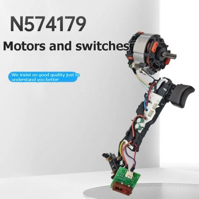 My Home For Dewalt DCF894 DCF894M1T Socket Wrench Power Tool Replacement Parts- N574179 Motor Switch Assembly Kit