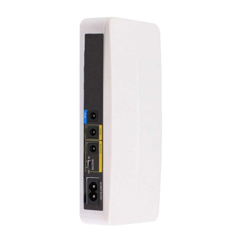 Fonte alimentação UPS 2x5000mAh para modem/roteadores/fonte alimentação câmera 5V9V12V24V