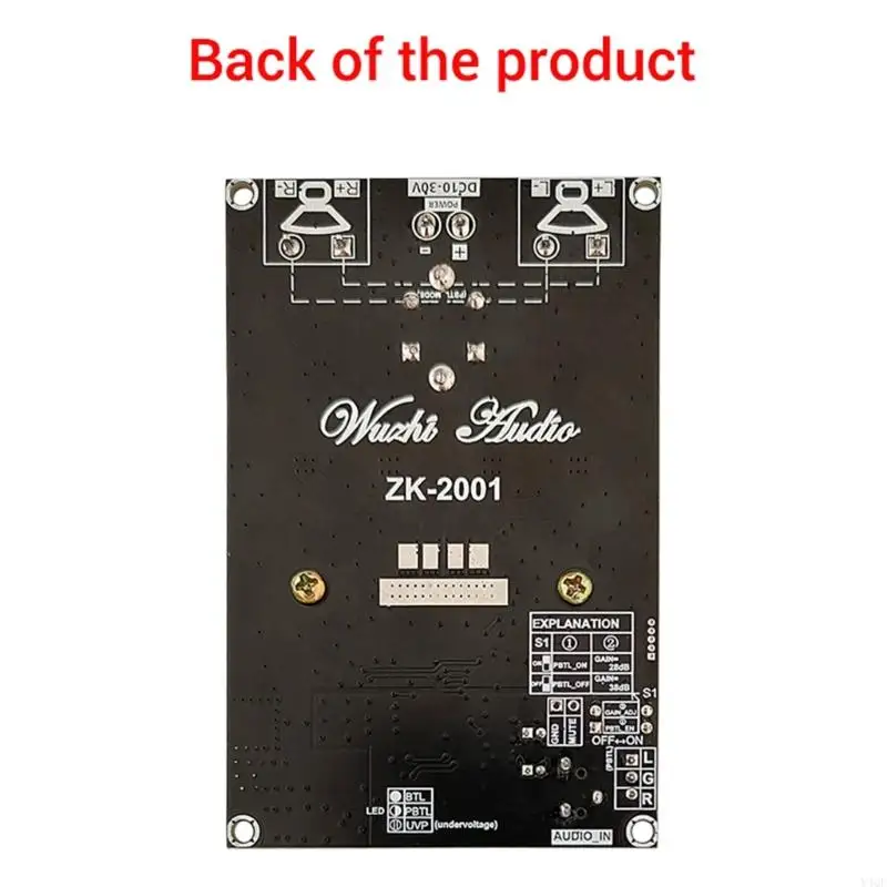 Y4QF 디지털 앰프 보드 TPA3221 스테레오 2xchannel 100W+100W / 200W