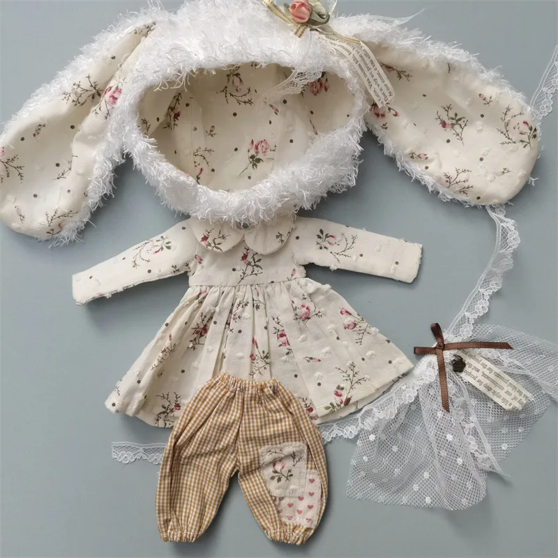 Fahion 1/6 Blythe Doll Clothes Replace Clothes Ob24 Doll Outfit Accessories