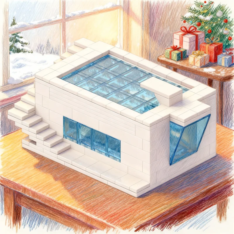 193 детали MOC, модель небольш – обзор и цена Art Craft Christmas Ideas