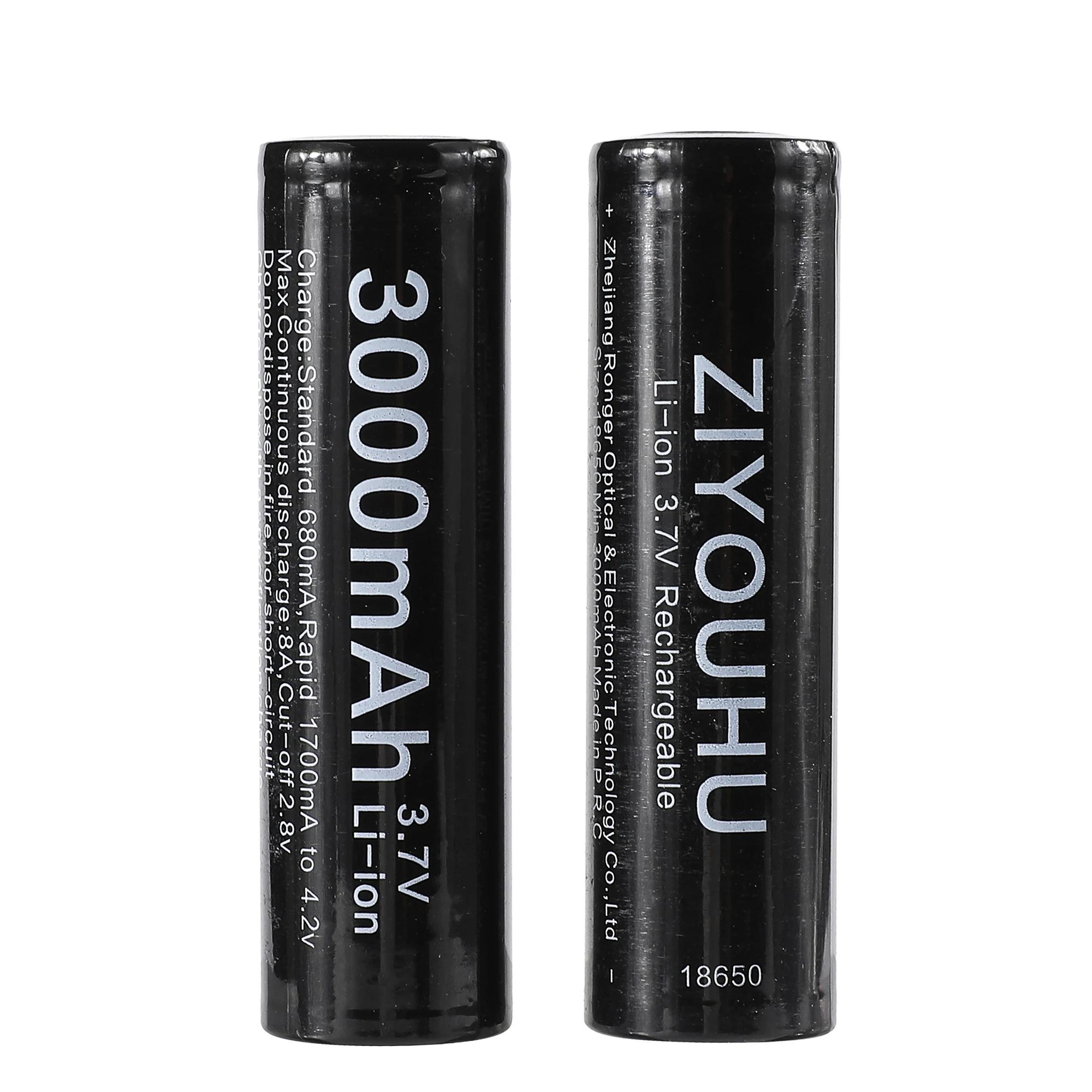 ZIYOUHU-Rechargeable Battery for Night Vision Thermal Imager, 18650, 3.7V, 3200 mAh, 3000 mAh, 2600mAh