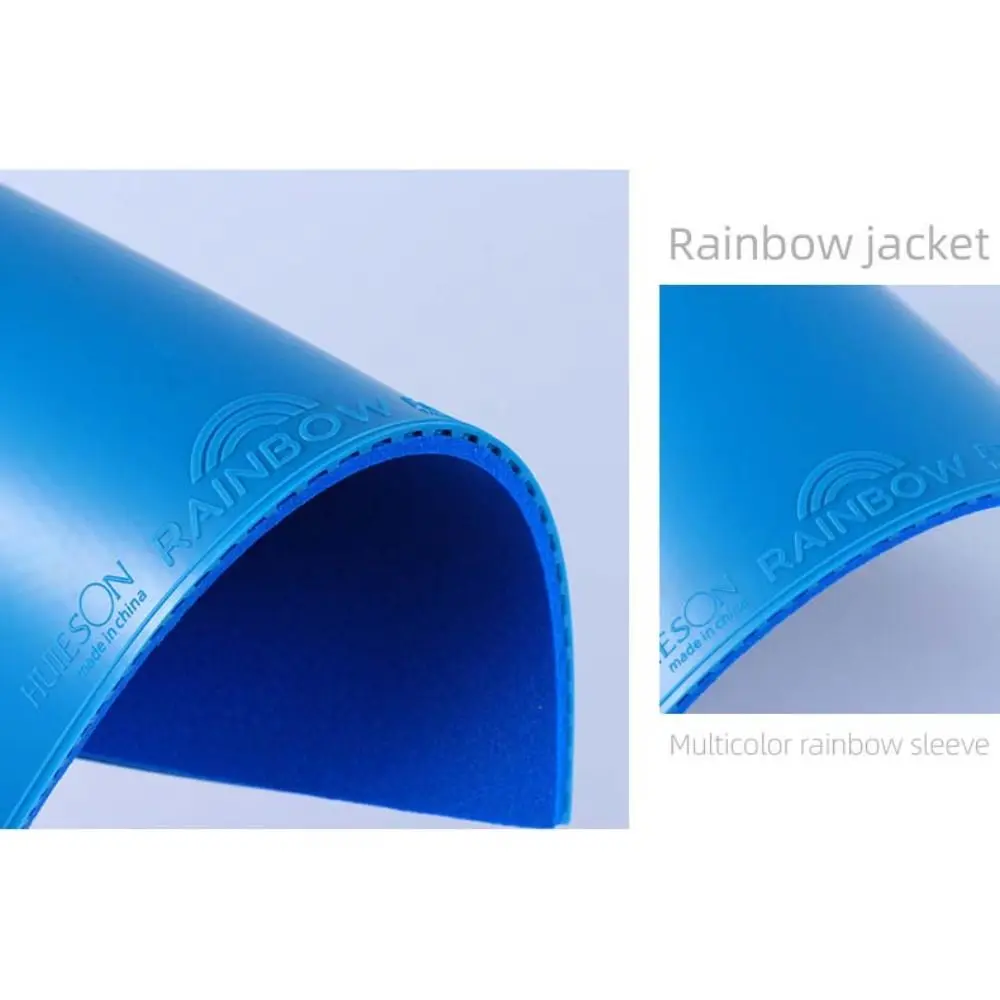 

Высокоскоростная накладка для настольного тенниса Ultra Spin Rainbow Pong Rubber 2.0мм, 5 цветов, для тренировок и практики