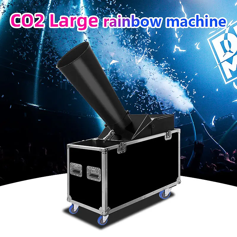 Rainbow Paper Launcher Confetti Machine Paper Blower Confetti Cannon Machine Paper Confetti Machine For Wedding Party
