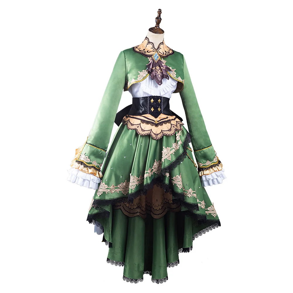 Robe Satono Cosplay Nette Anime Amolette pour Femme Adulte, Déguisement Derby, Costume Lolita, Halloween Fantrenfor, Carnaval, ixTrempée