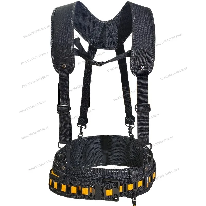 For Tool Kit Electrician Fanny Pack Multifunctional Thickening Combination Tool Belt Shoulder Strap