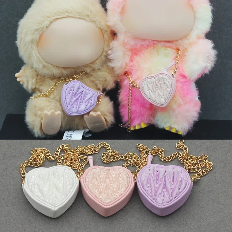 

1 пьезо 17 см. Mini vestiti della bambola vestito аксессуары для la bambola 1/6 1/8 1/12 ab cuore borsa regalo per bambini