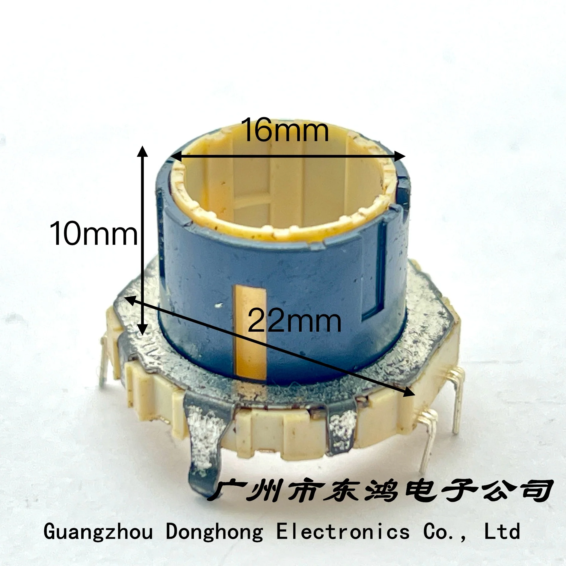1 pcs shell oxidation Japanese hollow encoder 360 ° 30 positioning 15 pulses