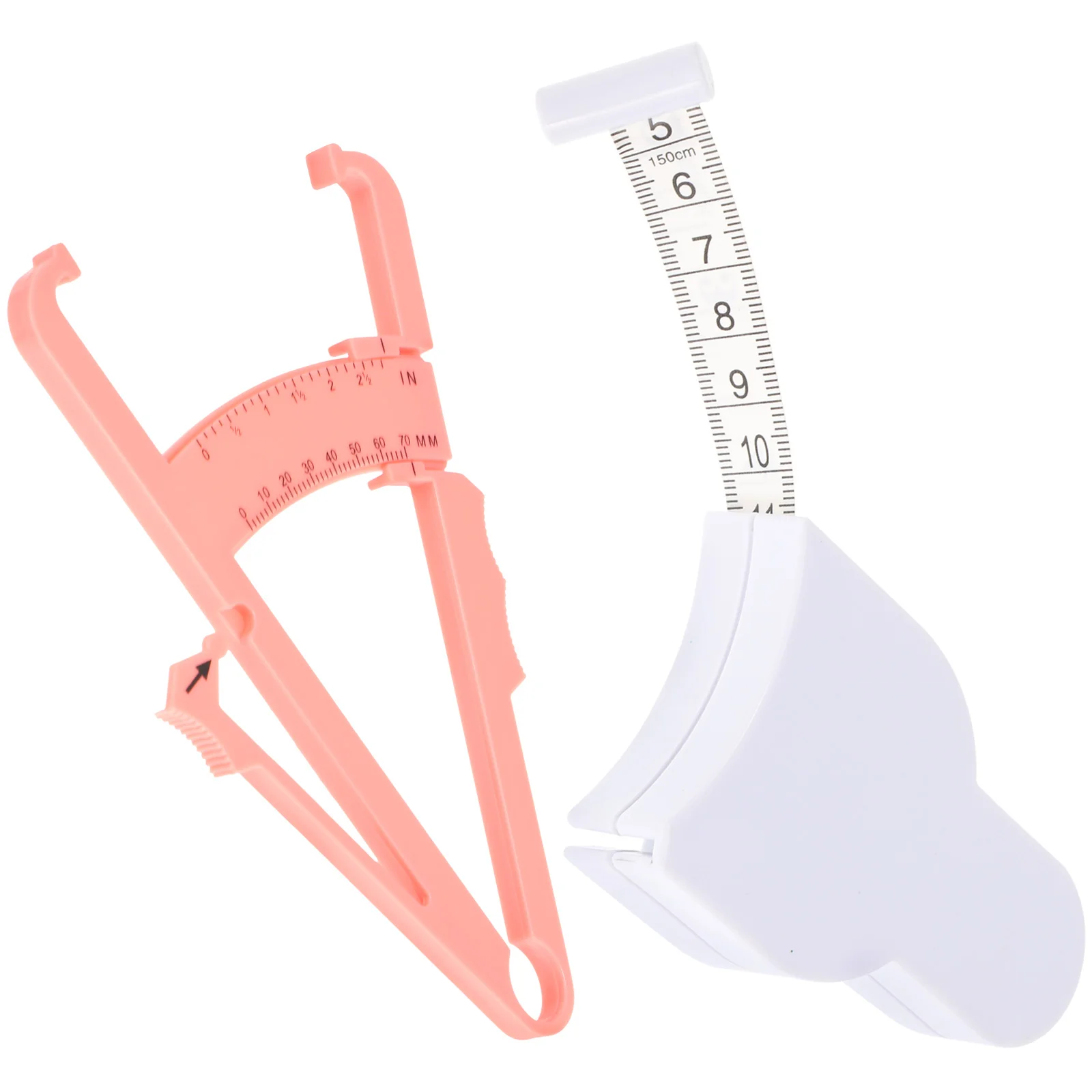 Fat Waist Ruler Measure Tape Tester Digital Telescopic Body Abs Percentage Calipers Measuring Supplies