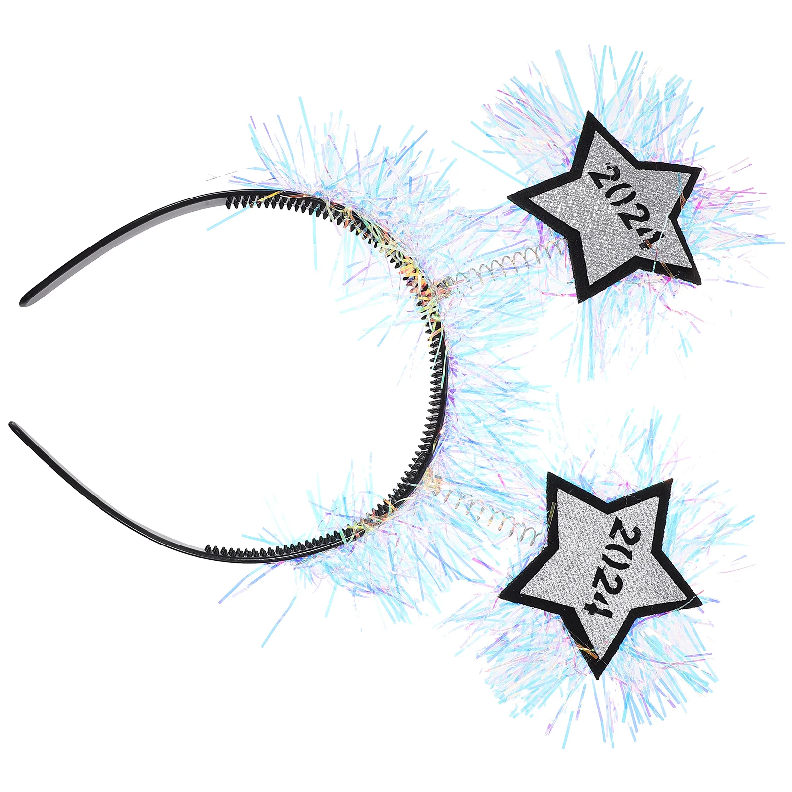 

Band New Year Headband Hair Ribbon Bands Headgear Headbands for Women Plastic Years Eve Party