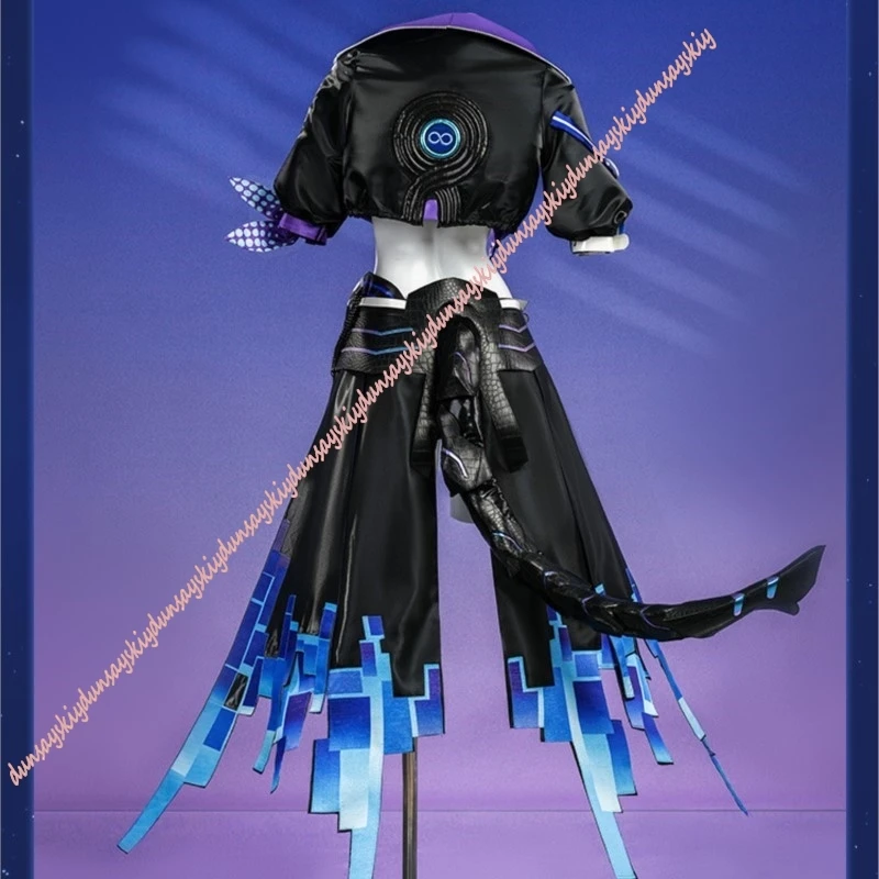 Game Cosplay Series: Honkai: Star Rail -Silver Wolf LV.999/SP Silver Wolf Cosplay Costume full set Party Women Girls Role Play view 4