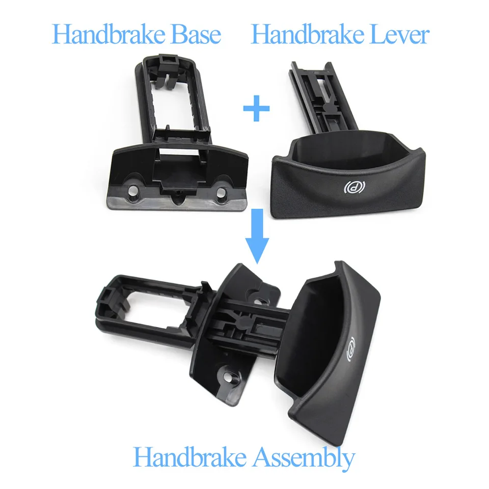 Parking Hand Brake Sticker Accessories For Mercedes Benz ML350 GL450 GLE W166 - Carbon Fiber Look Interior Trim