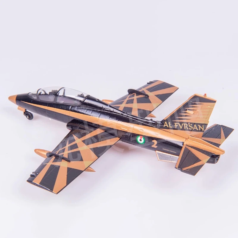 Diecast 1:72 Scale Uae Air Force MB-339 trainer aircraft Alloy Finished Simulation Model Static Decoration Gifts For Adult Boy