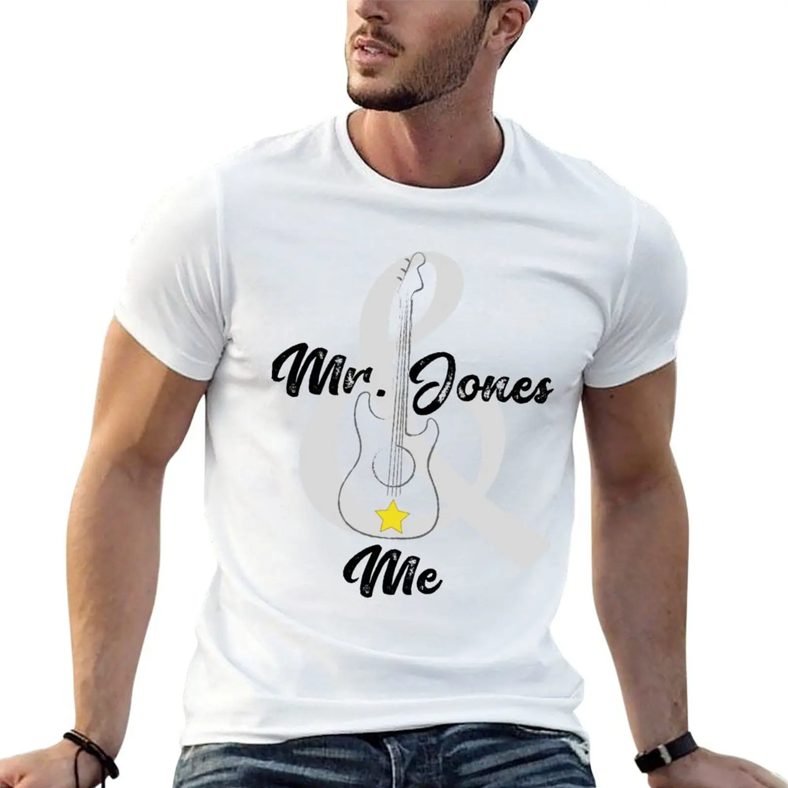 

Mr. Jones T-Shirt t shirt men 100% cotton luxury brand t shirts for man pack cotton T-Shirt