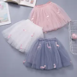 3-12Y Baby Girls Tutu Fluffy Skirt Toddler Princess Ballet Dance Tulle Mesh Skirt Kids Cake Skirt Cute Girls Clothes Pettiskirt