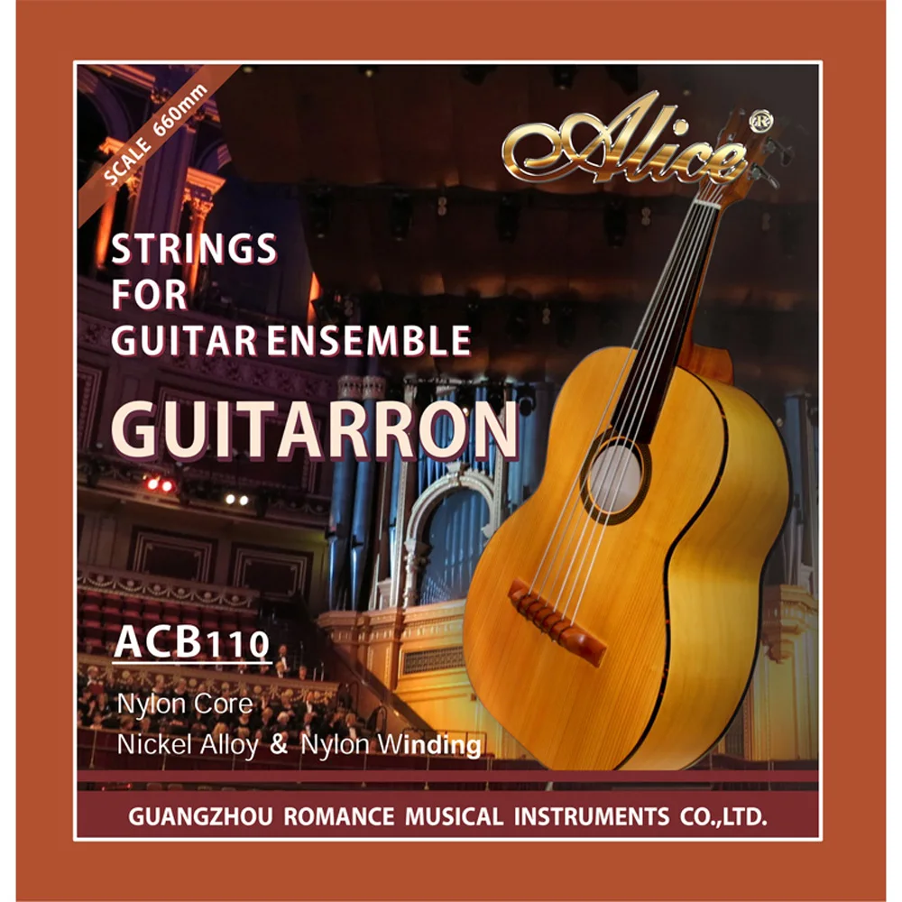 Alice Series ACB110 ACB111 ACB112 ACS115 Ensemble Classical Guitar Strings Contrabass Quint Bass Alto Soprano Guitarron 6 String