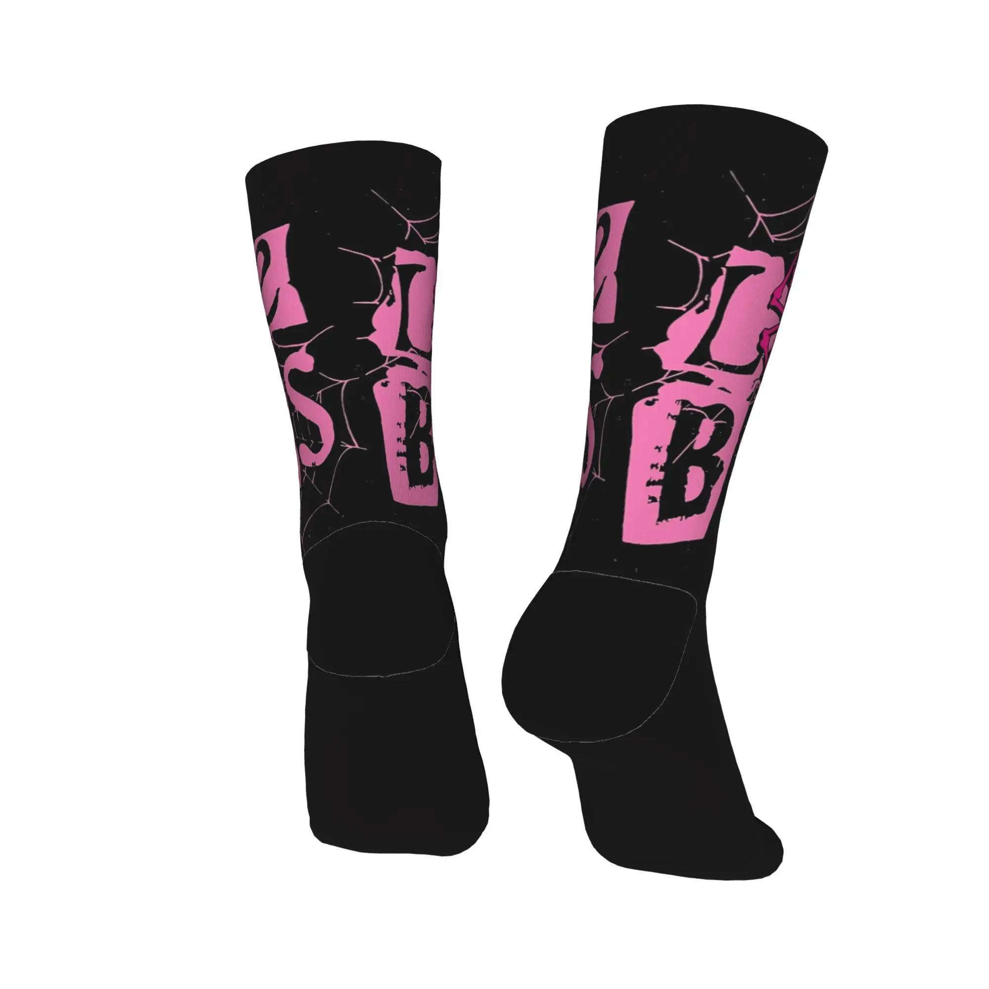Calcetines de hombre AJ Lee lucha libre Divas medias otoño moda calcetines cómodos monopatín gráfico calcetines antideslizantes