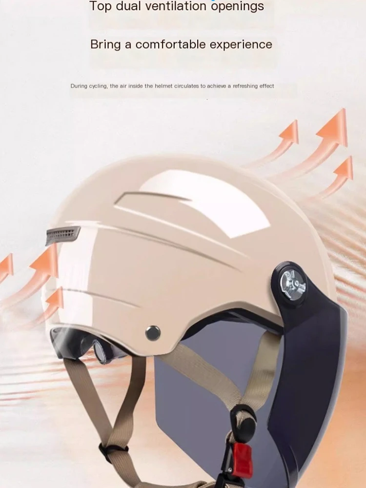 Ebike خوذة الصيف خوذات الدراجات النارية السلامة شلال Soman المواد الحضرية امرأة الرجال معدات الدراجات النارية